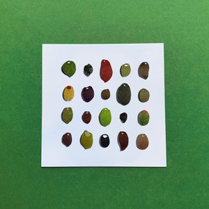 Papercut Olives - PRINT