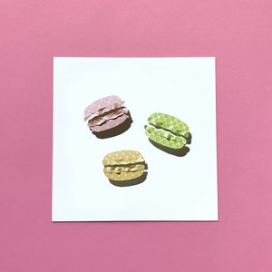 Papercut French Macarons - PRINT