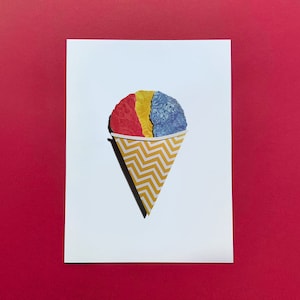 Papercut Snowcone - PRINT