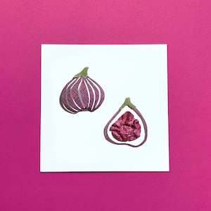 Papercut Figs - PRINT