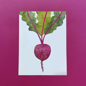 Papercut Beet - PRINT