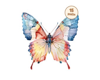Set di clipart primaverili in formato PNG, collezione di illustrazioni naturalistiche stagionali, grafica decorativa floreale, elementi estetici freschi