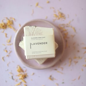 Lavender Goats Milk Soap- Pure Ingredients- Artisan Soap- Handmade Cold Pressed Soap- Goats Milk Soap