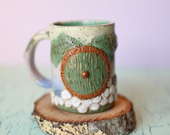 Shire Mug- Hobbit Mug- Lord of the Rings Mug- Bag End Mug