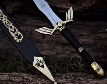 Réplica de la Espada Maestra de Link, diseño de espiga completa de Skyward Dark Zelda