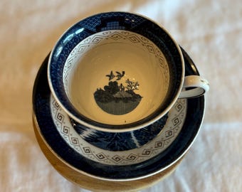 Vintage Double Phoenix Nikko Ironstone Japan Cup and Saucer - Etsy