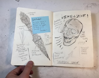 Uncharted 2 Journal Replica - Hand Made