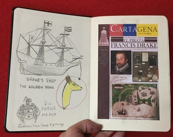 Uncharted 3 Journal Replica - Hand Made