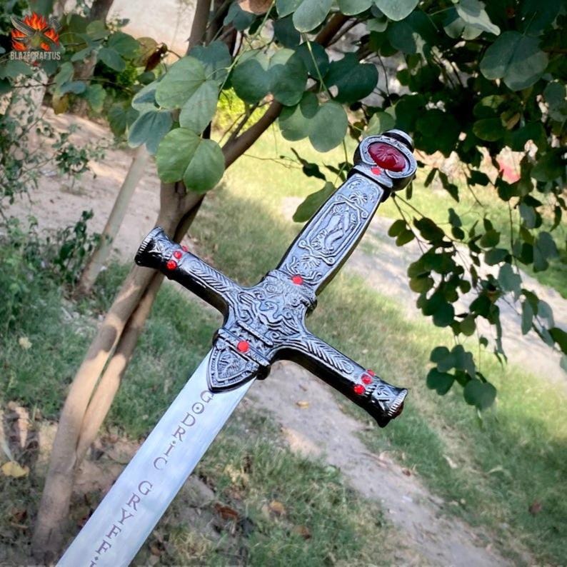 ハリー・ポッター レプリカ　グリフィンドールの剣 付属プレート付き ステンレス ハリー・ポッター レプリカ グリフィンドールの剣 付属プレート付き