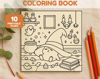 Stress Relief Hamster Coloring Book: Printable PDF for Adults and Kids