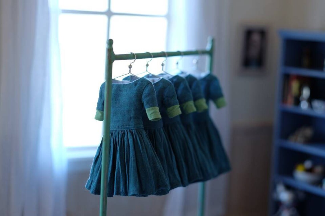 Doll Clothes Rack 1/6th Scale Blythe Barbie Metal Etsy