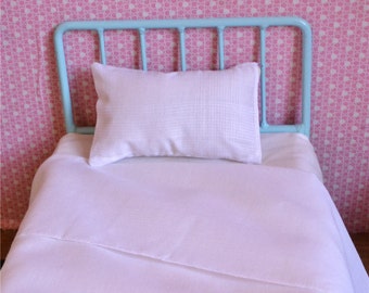 Doll Bed Extra Pillow for 1/6th Scale Doll Beds