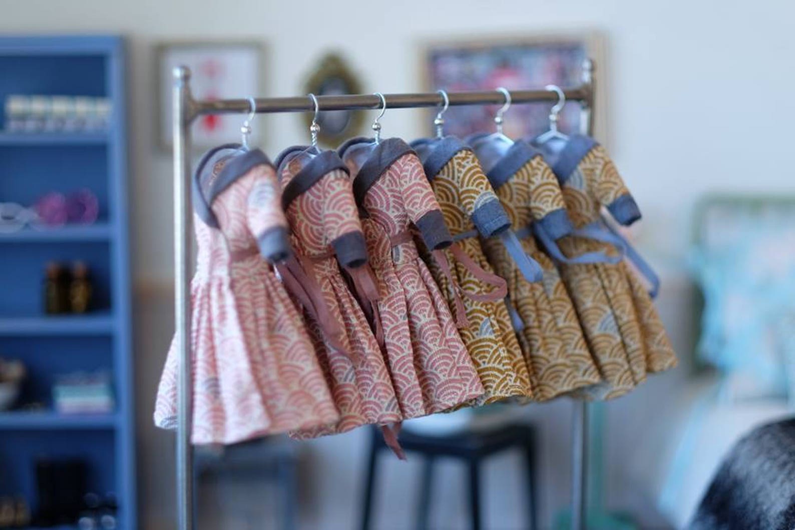 Doll Clothes Rack 1/6th Scale Blythe Barbie Metal Etsy