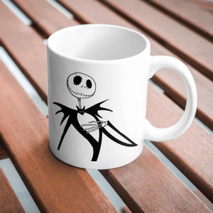 Jack Skellington Halloween SVG PNG | Nightmare Skeleton Clipart | Spooky Pumpkin King Digital Download for Cricut & Stickers