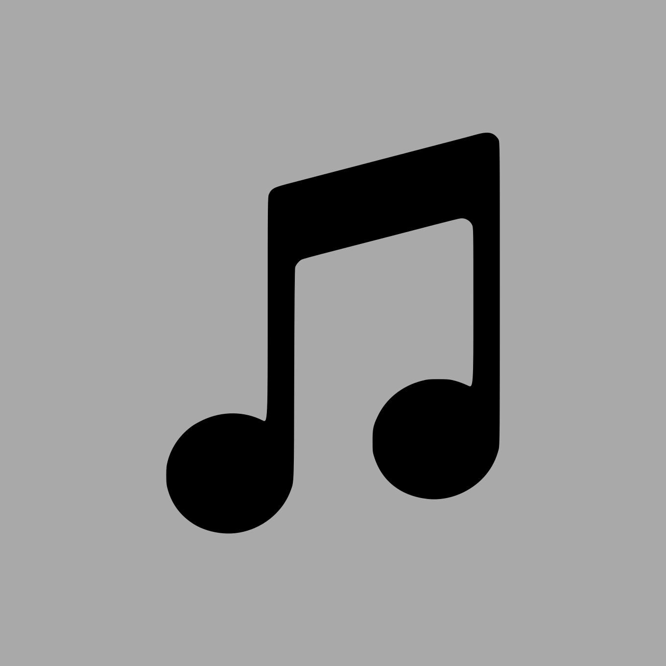 Fancy 8th Note Eighth Note SVG PNG: Clean Musical Design for Cricut (digital Download ...