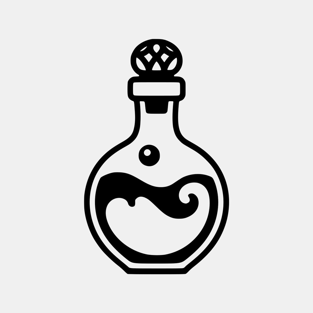 Elixir Development Svg Potion Bottle SVG, Elixir Clipart, Fantasy Icon (digital Download ...