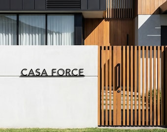 Custom metal sign, House name sign, Outdoor House Name Plaque, Outdoor House Signs, Traditional, Casa metal sign