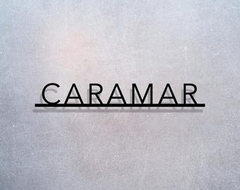 Rustic Metal Name Sign - Personalized Family Name Decor for Indoor/Outdoor Use