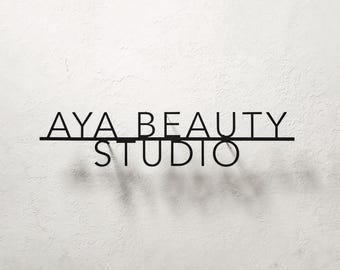 Personalized Mountain Metal Sign | Custom Family Name Wall Art | Custom Metal Decor | Outdoor Metal Sign | Personalized Gift