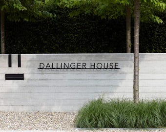 Custom Metal Sign for Home, Garden or Business - Unique Wall Art