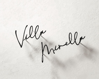 Personalized Custom Name Sign for Home Decor