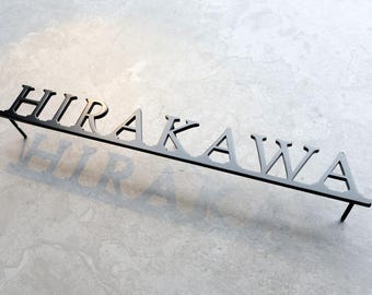 Custom Metal Sign for Home or Business | Personalized Decor