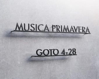 Unique Metal Name Sign - Custom Engraved Design for Personalized Gifts