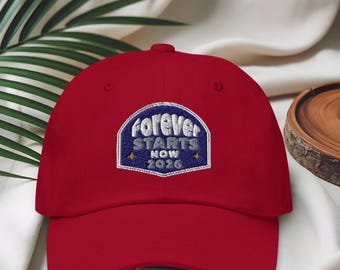 personalized puff print embroidered Dad hat | gift for bride