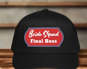 Personalised puff embroidered bride hat | custom baseball hat