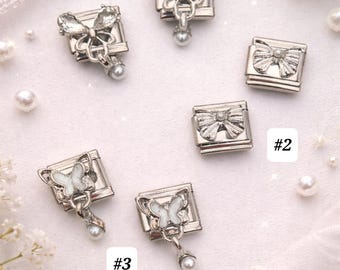 Stainless steel Italian charms – Stylish bracelet links
