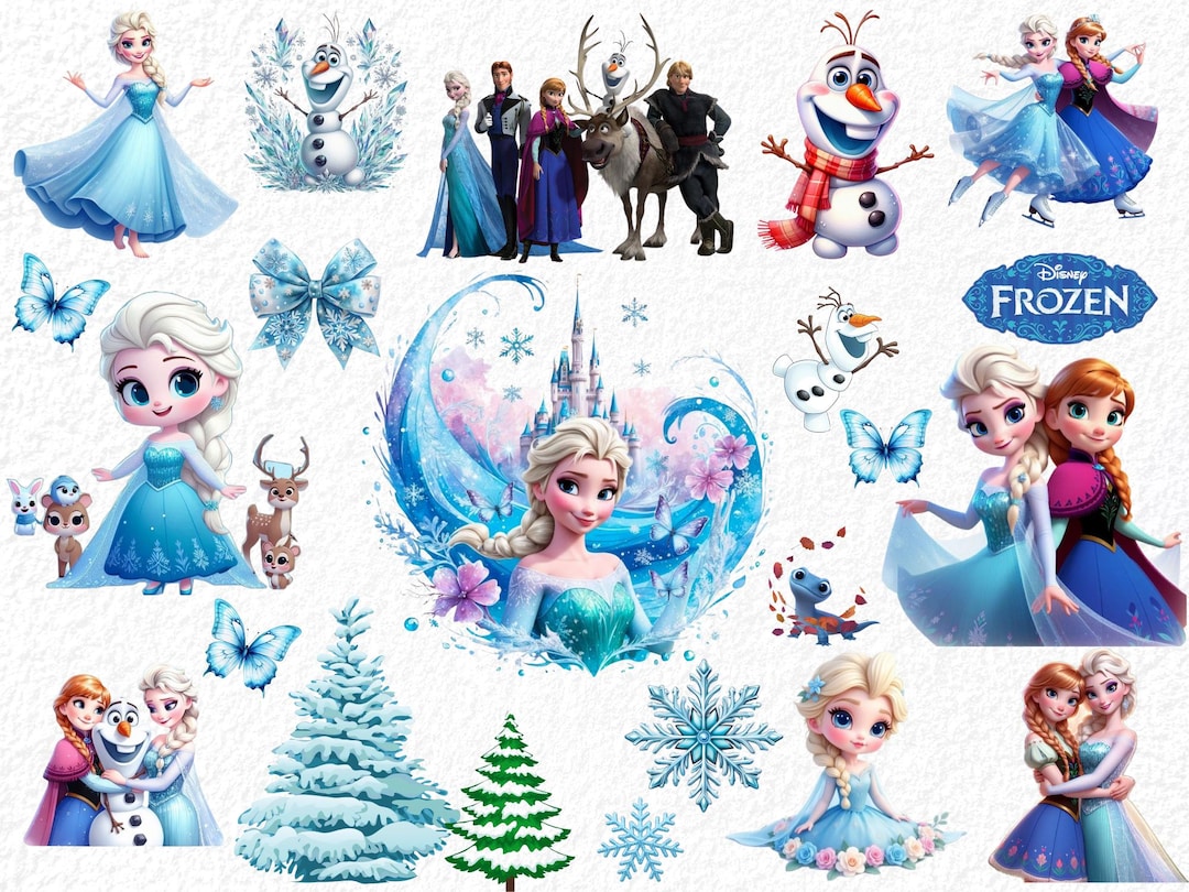 Frozen PNG, Frozen SVG, Frozen Clipart, Frozen 2 Clipart, Princess Png ...