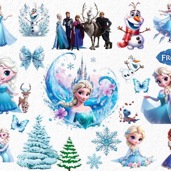 Frozen Themed Stickers - Etsy