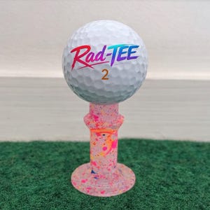 Rad Tee - Customizable Durable Golf Simulator Tee Set