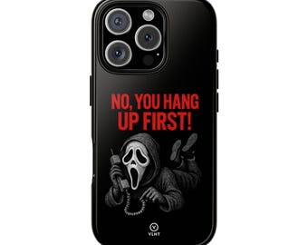Scream Character Tough Phone Case, Edgy Protective Cover