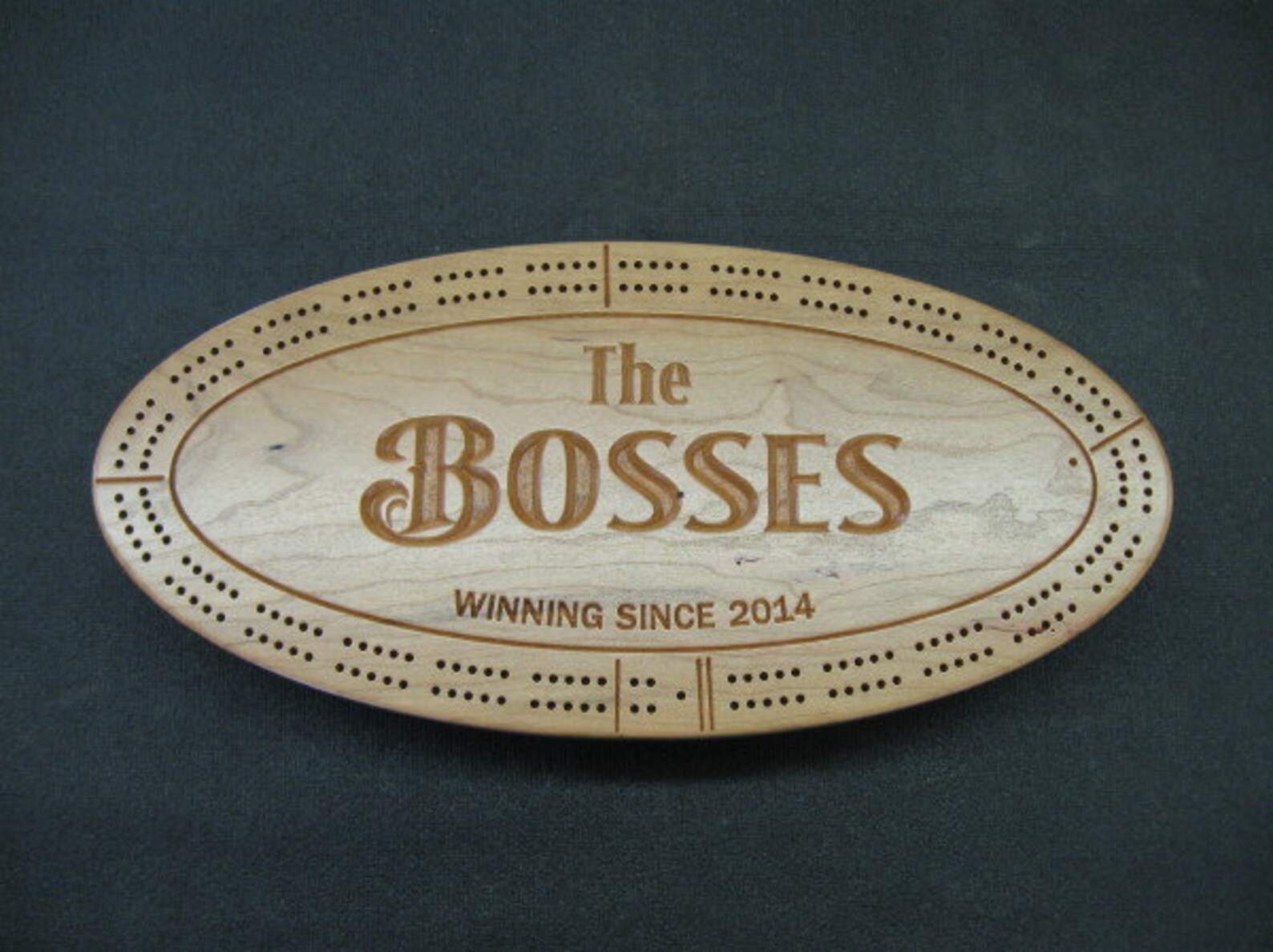 Personalized Cribbage Board Custom Cribbage Board Cribbage Etsy