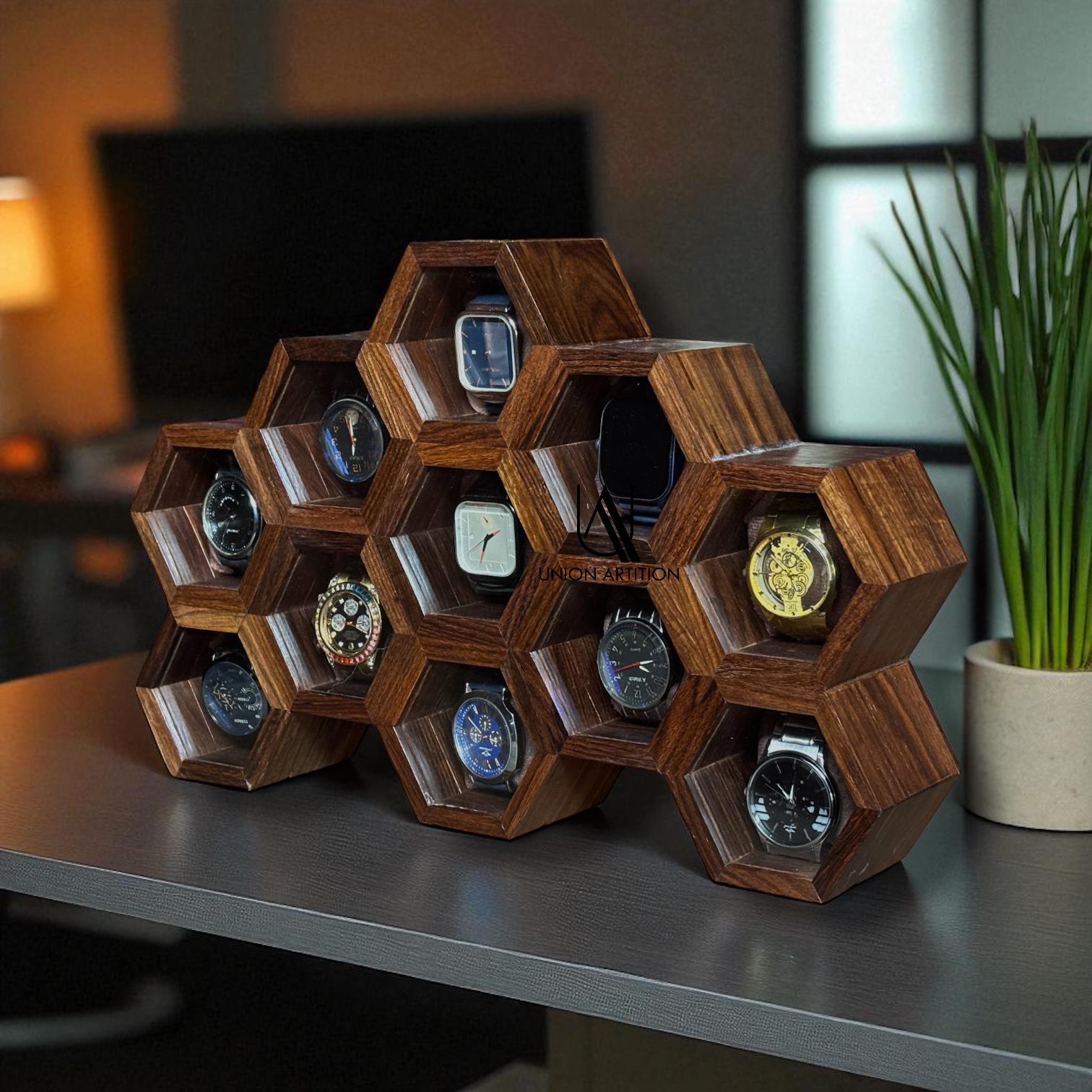 ジェームスディクソン ジュエリーケース シルバー 0606-S2874h Hexagonal Watch Case - Etsy