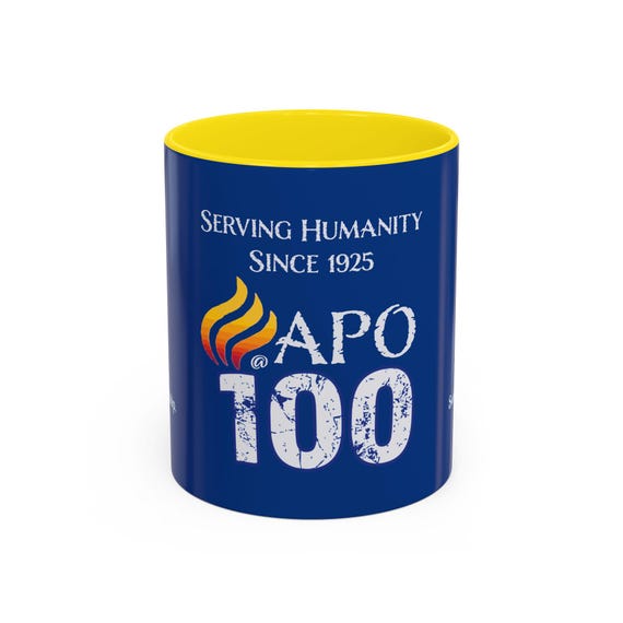 Coffee Mug, APO Centennial Mug, Gift for Coffee Lovers, Drinkware, Special Event Souvenir, 11, 15oz