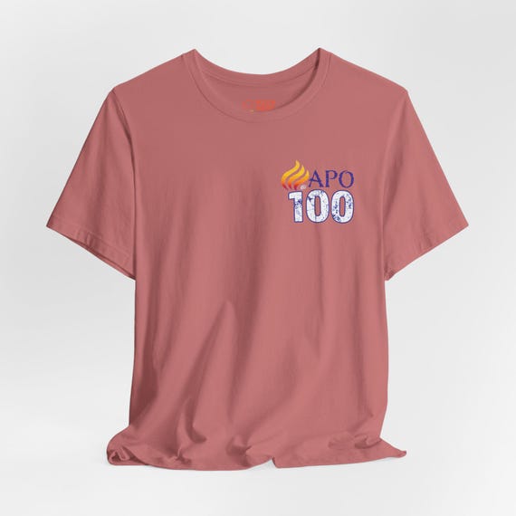 APO 100th Anniversary Celebration Tee, Unisex Graphic T-Shirt, Limited Edition Commemorative Shirt, Perfect Gift for Events, Centennial MWAB