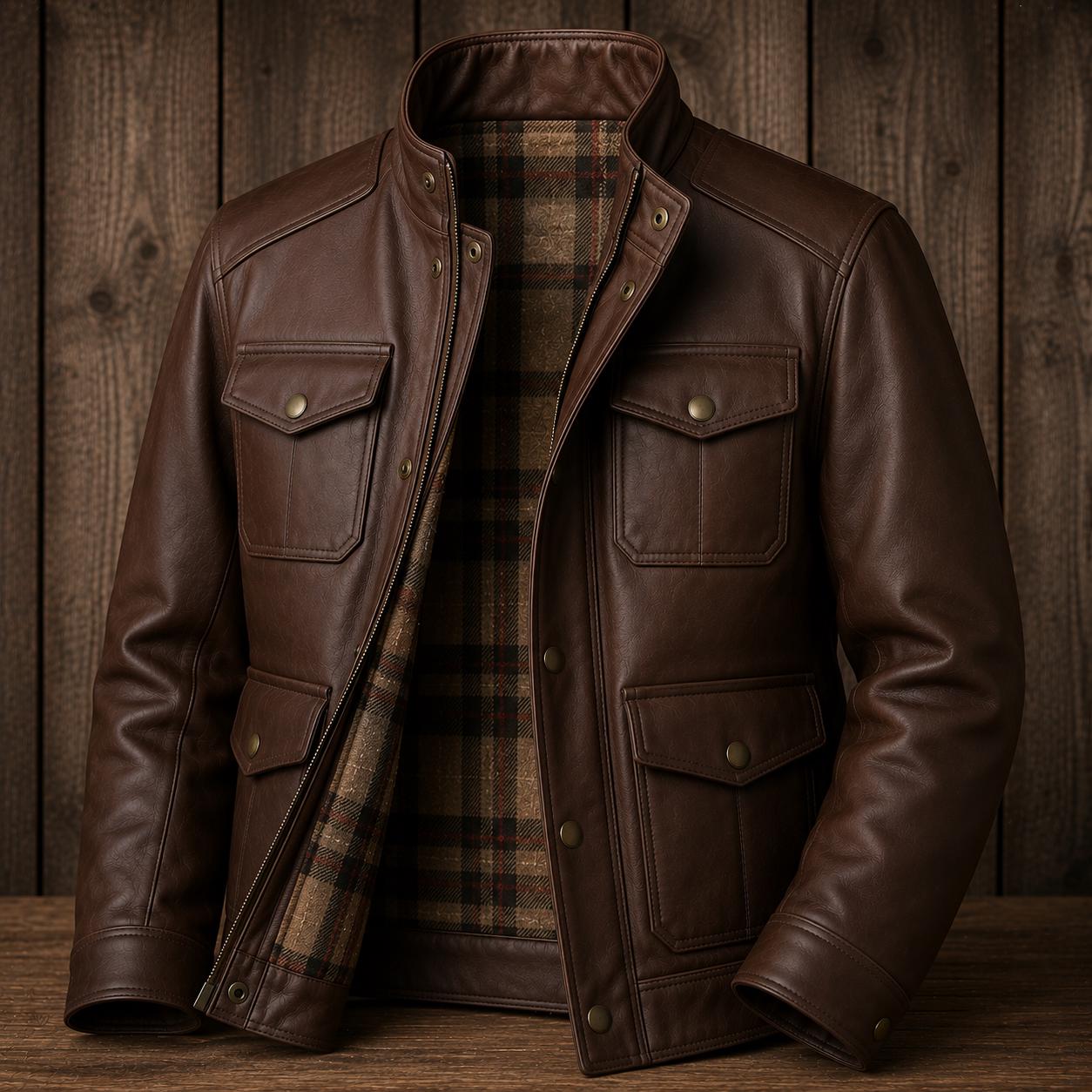 Wellington Leathers Jacket - Etsy Canada