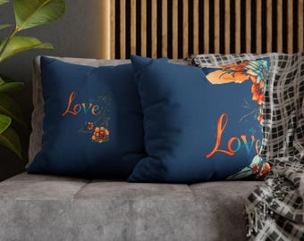 Funda de almohada cuadrada de poliéster hilado de 42 pulgadas