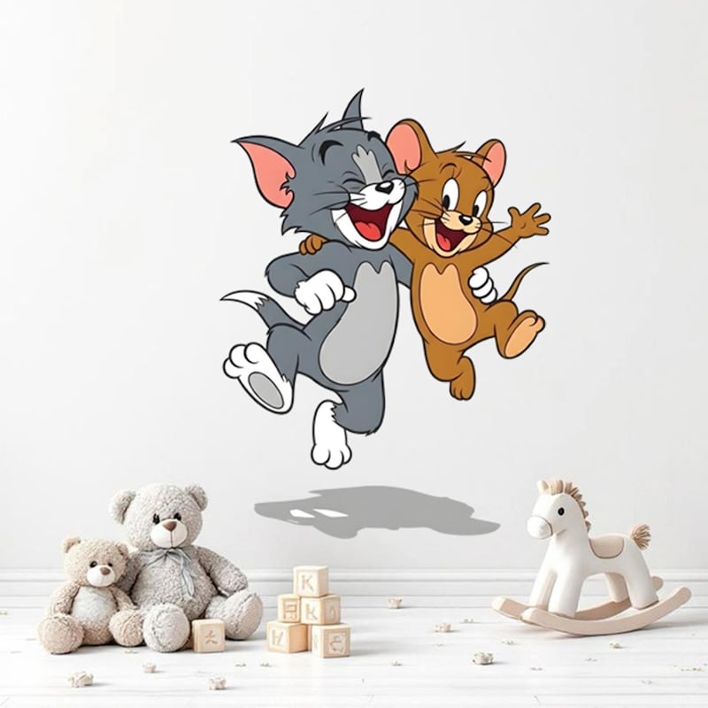Tom and and Jerry Stickers - Etsy