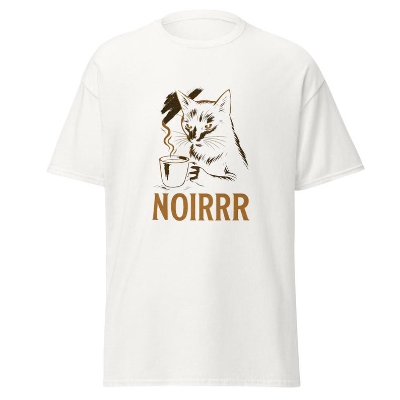 Cat NOIRRR: Unisex classic tee