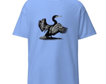 Coastal Cormorant Graphic Tee - Unisex Cotton Classic T-Shirt