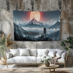 The Witcher 3: Wild Hunt  Tapestry | Different sizes Personalized Printing | Gaming Tapestry | Customized Tapestry | Game, Anime, Tapestry