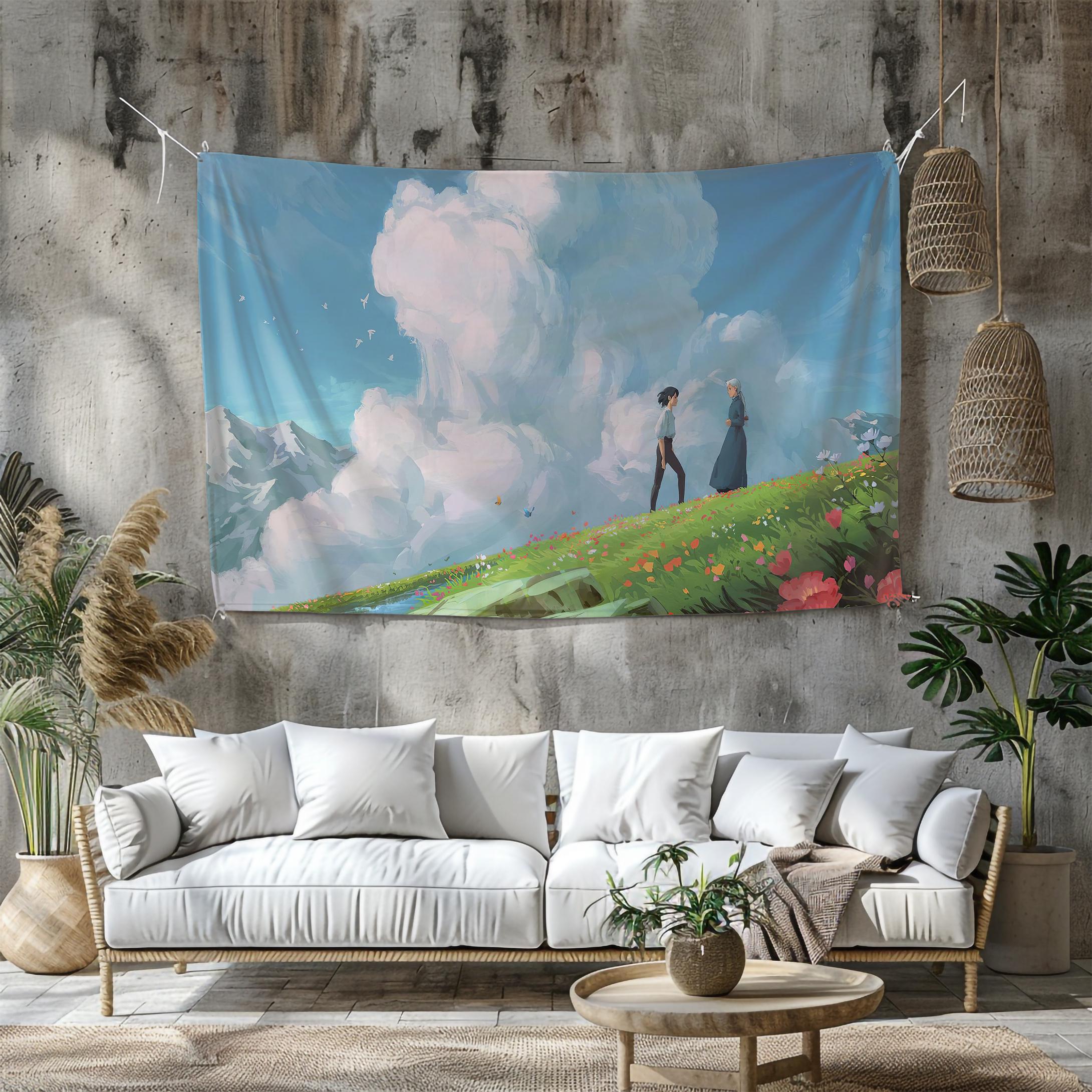Studio ghibli tapestry - Etsy 日本