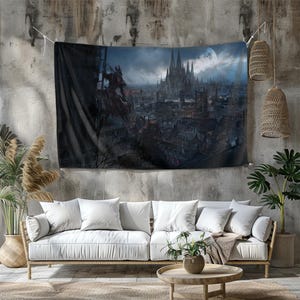 Bloodborne Tapestry - Etsy