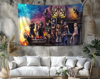 Kingdom Hearts Tapestry: levendige game-anime muurkunst