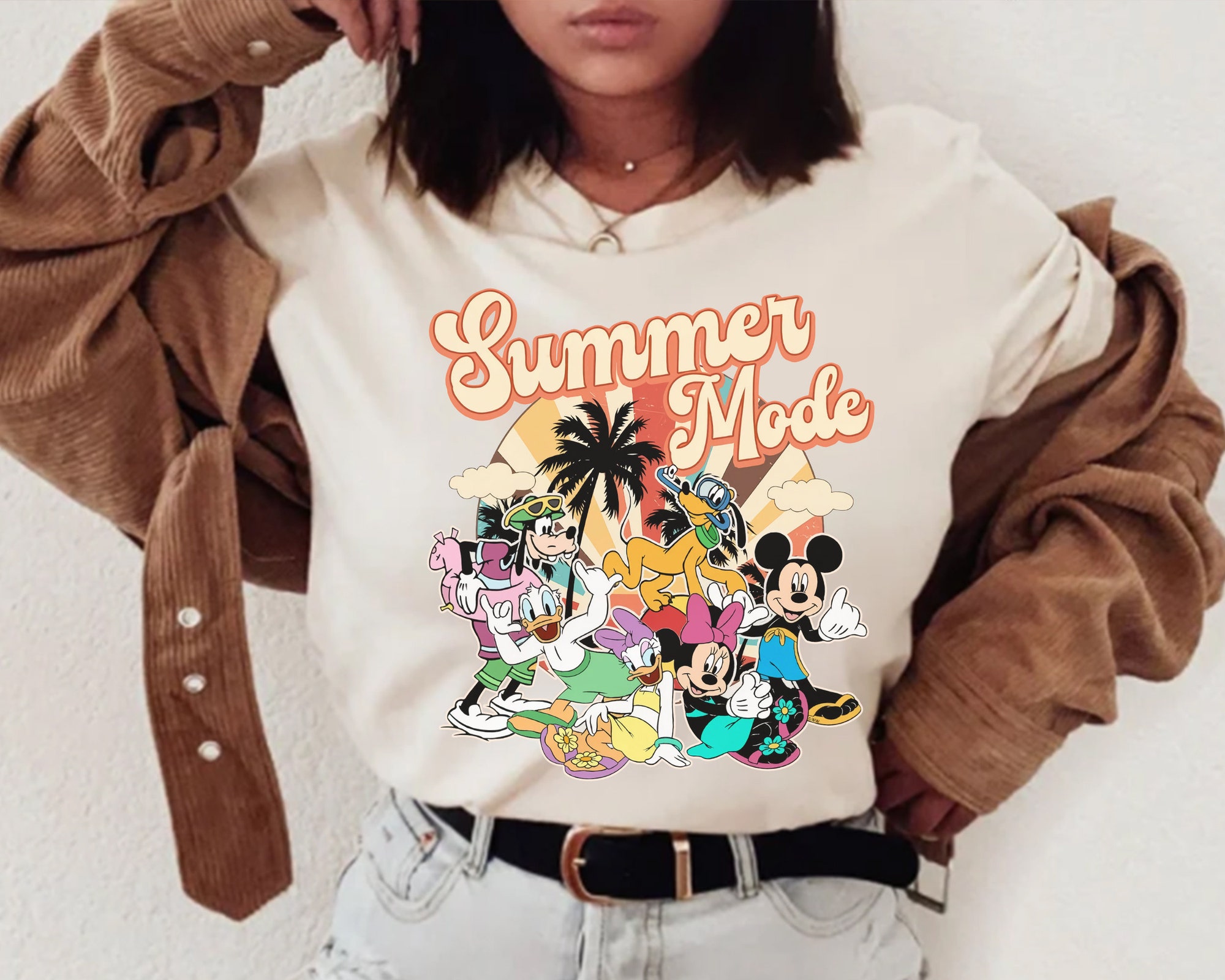 Discover Summer Mode Disney Shirt