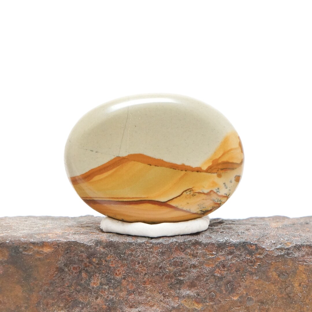Owyhee Picture Jasper Cab Landscape Owyhee Picture Jasper Etsy