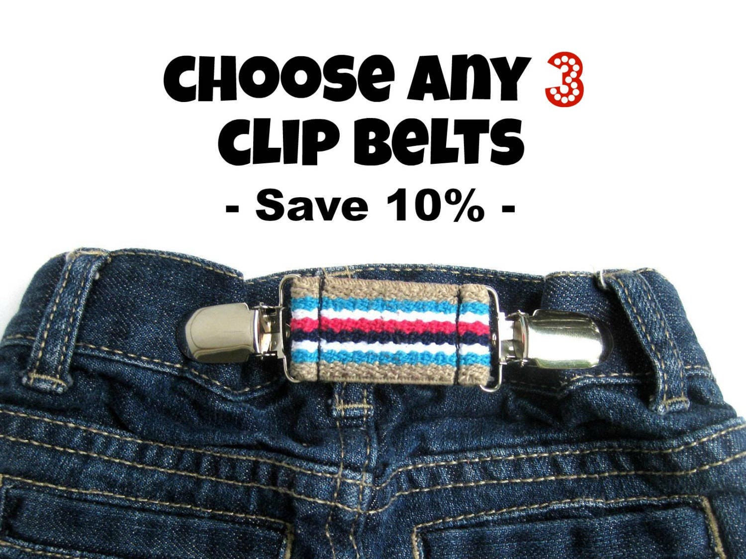 Kids Clip Belt Black Toddler Belt ELASTIC CLIP BELT Childrens Belt Waistband  Tightener Baby Belt Pant Cinch Clip Kids Pants Helper 